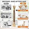 Purriq Natural Silvervine Dental Sticks, Natural Silvervine Sticks for Cats, Scratch and Bite Resistant, Cleaning Dental, for Indoor Kitty Interactive Kitten Chew Playthings (5Pcs) #5