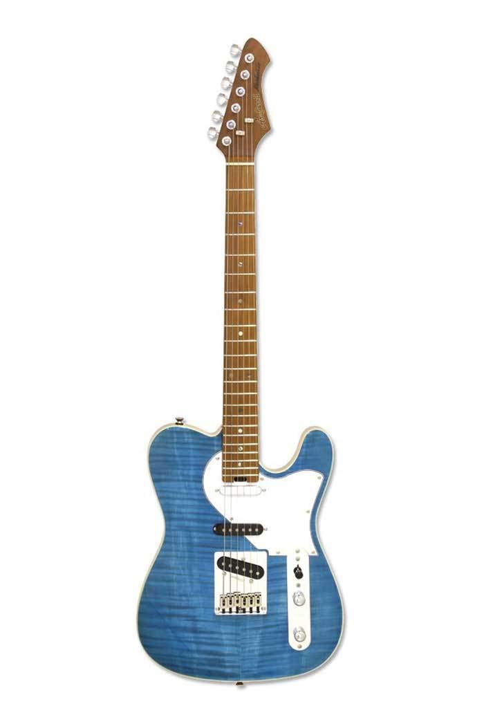 Guitarra Aria Pro II 615-MK2 Nashville Turquoise Blue : Amazon.com