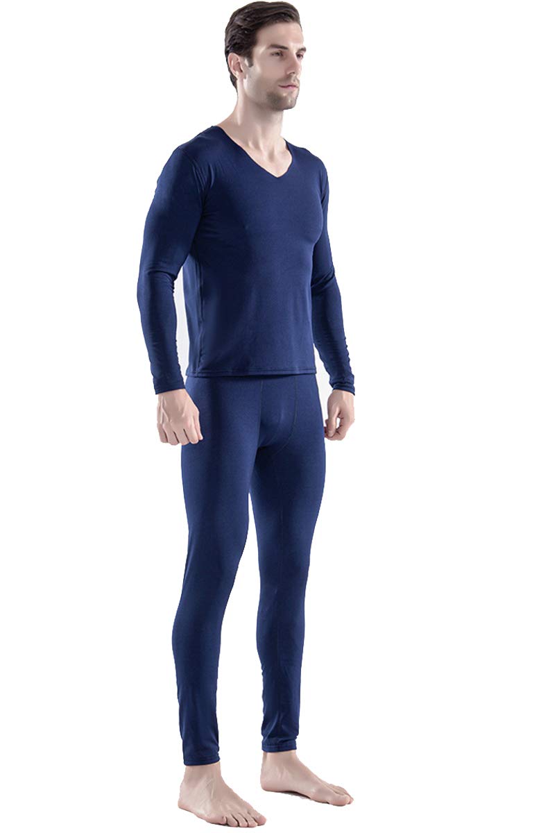Thermal Underwear For Men Thin Fleece Lined Thermals Mens Base