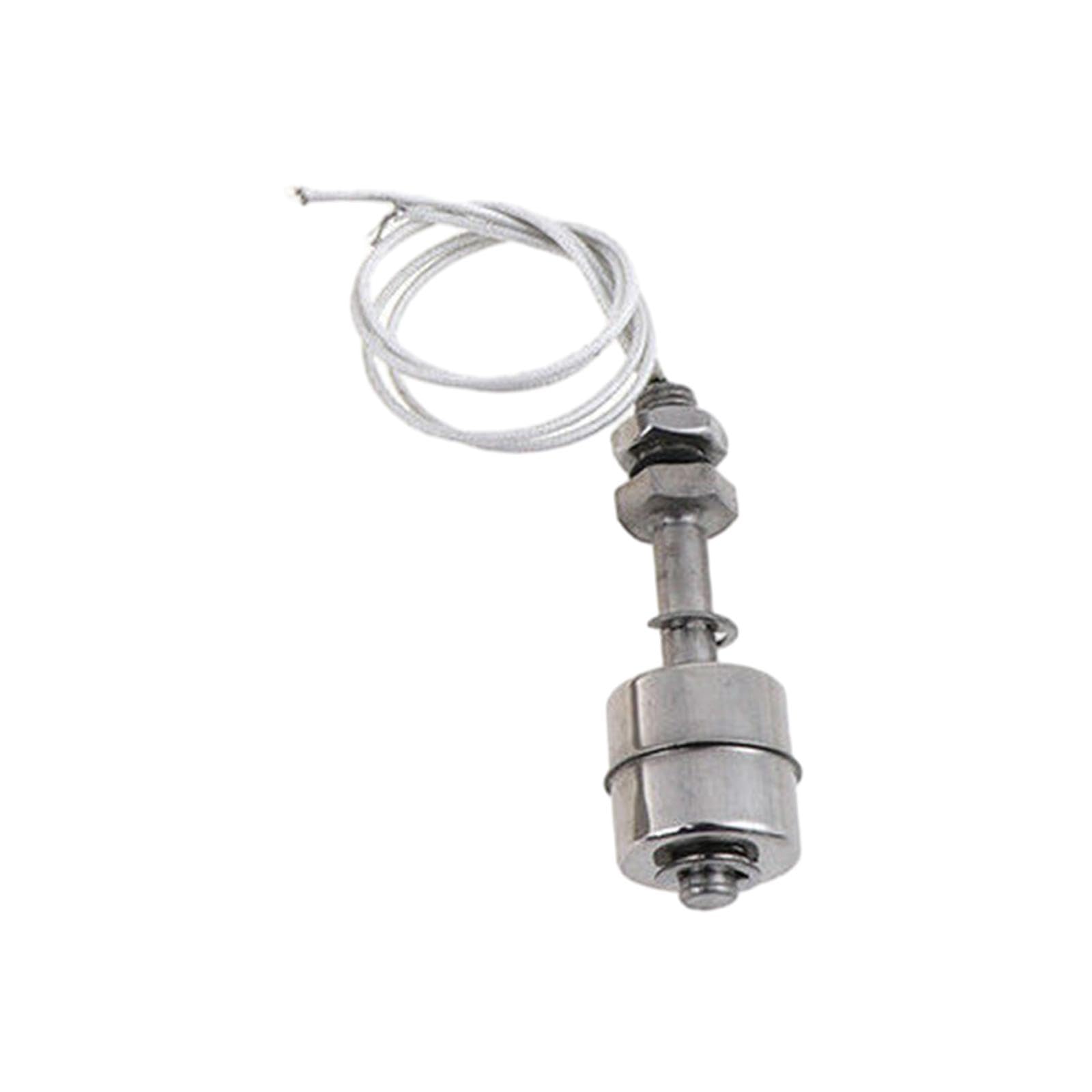 Neaxgeandx Silver, 65Mm Stainless Steel Float Switch High Performance Tank Liquid Water Level Sensor 65Mm, Silver