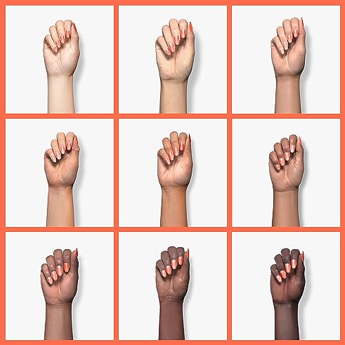 Image of ILNP On Location - Orange Coral Holographic Nail Polish