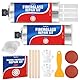 Marine Glasfaserspachtel Weiß 100ml, Glasfaser Reparaturset für Boot, Wasserdicht Gelcoat Repair Kit, Fiberglas Harz Epoxidharz Kleber, Gfk Reparaturset Schnelle Reparatur füR Kratzer, Risse, LöCher