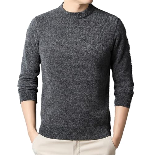 Men's Knitted Top Winter Plush Thickened Warm Men's Underwear Sweater