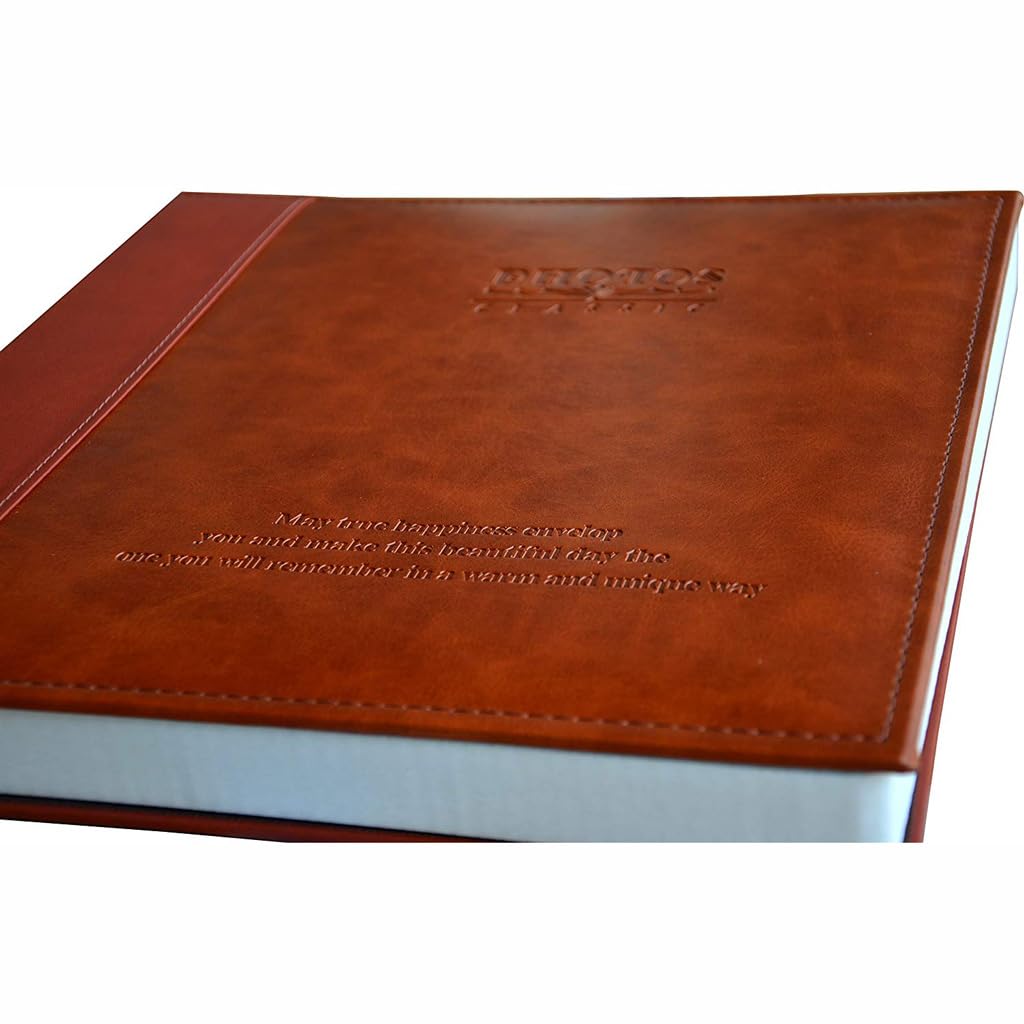 Álbum de papel autoadhesivo, álbum de fotos de álbum de recortes con personalidad de moda, álbum de recortes para almacenamiento de fotos de aniversario de boda
