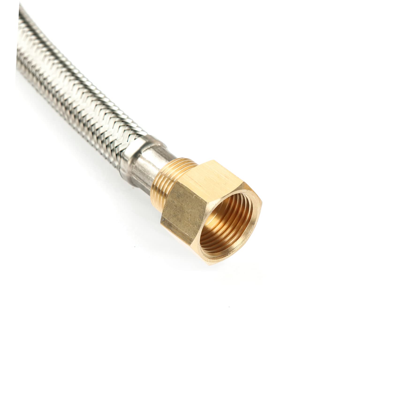 Adaptadores de grifo flexibles con rosca de hierro macho, juego de accesorios for conectores de manguera, conectores de línea de aire, conectores rápidos, juego de acoplador y enchufe de aire, adaptad