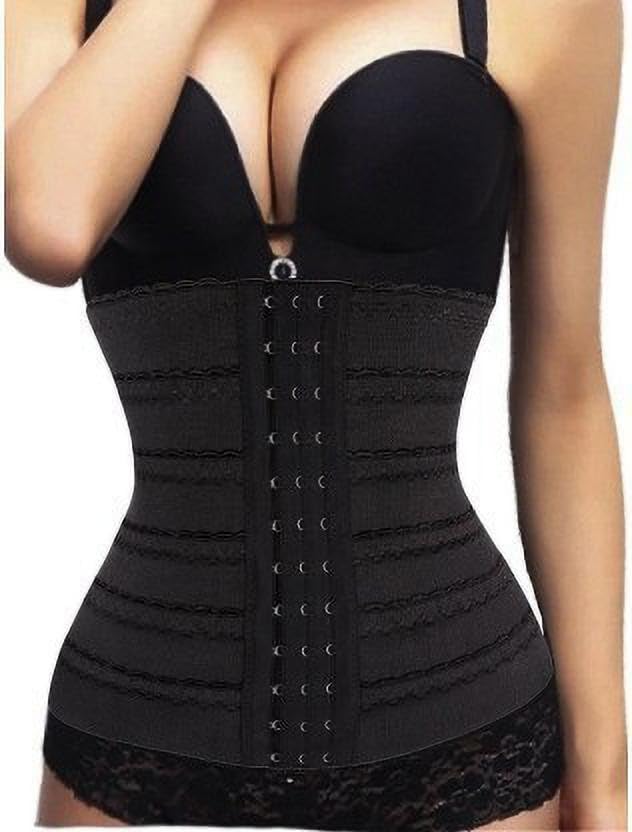 fixfolk Women's Cotton Lycra Blend Solid Tummy Shaper | High Waist Tummy Control Body Shaper for Saree, Dress and Ethnic Wear | Slim Fit Shaping Innerwear (Pack of 1)-picture-27