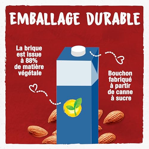 Boisson Végétale Bio Lait D'amande Grillée Bjorg La Brique De - vue 5