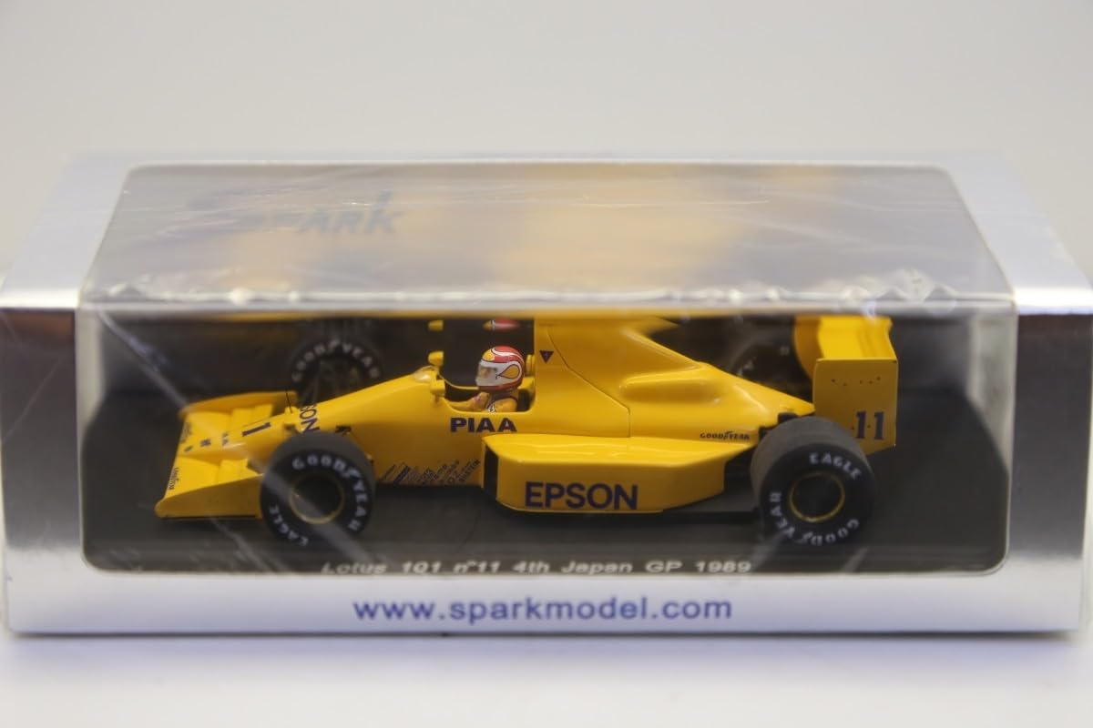 Amazon | スパーモデル 1/43 ロータス 101 1989年 日本GP 4位 N.ピケ