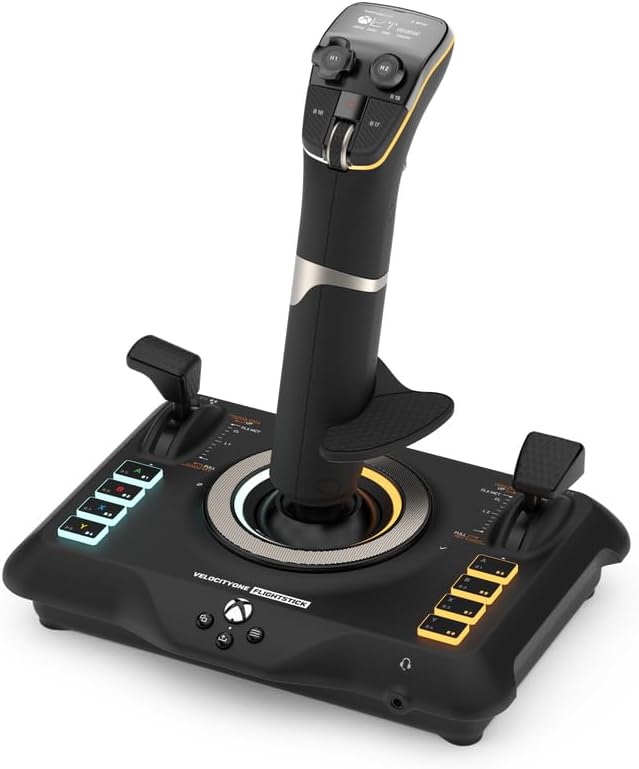 Turtle Beach VelocityOne Flightstick Universal Simulation Controller Joystick for Air and Space Combat Simulation – Xbox Series X and S, Xbox One and Windows PCs