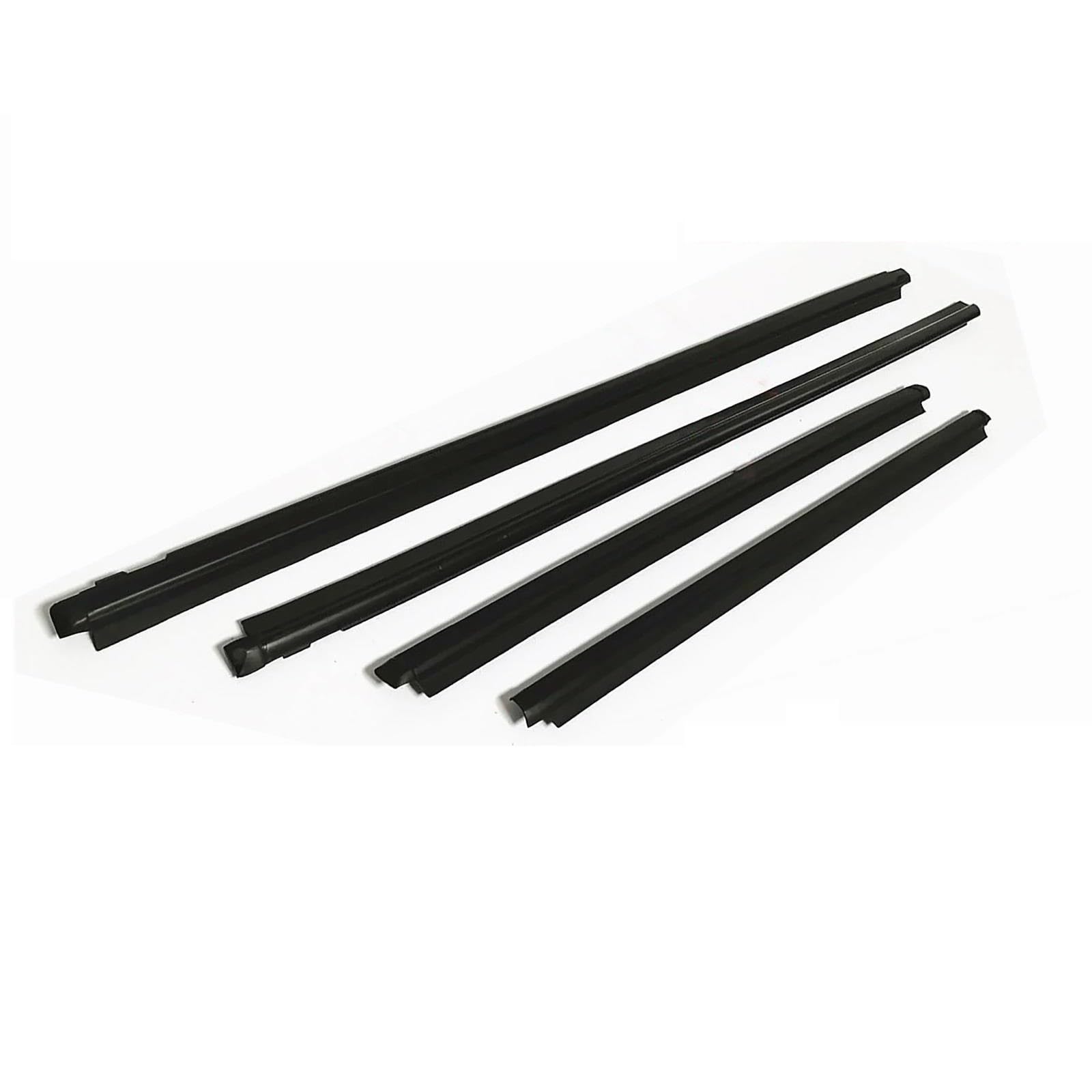 Snwdbh 2002-2007 Car Window Sealing Strip For Toyota For Vios 2002-2018 Weatherstrip Sealant Moulding Trim Front Rear Rubber Protection Belts Exterior Belt(2002-2007)