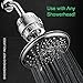 HOTEL SPA - Shower Filter for High Pressure Shower Head - Multi-Blend Shower Head Filter for Hard Water - Fits Filter Shower Head Model 1126 and Hotel Spa Shower 1130, 6-Setting Handheld Showerhead