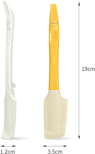 Miniatura 3 de 12 espátulas de silicona para esparcir mermeladas, raspador aplicador de mantequilla de maní, práctica espátula esparcidora de miel, espátula