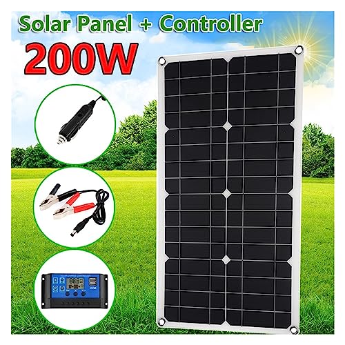 Controlador de panel solar 200W con doble USB y regulador 60A para coche 3