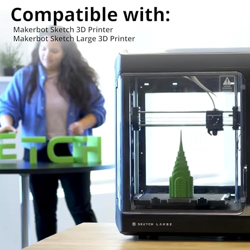 Filament PLA MakerBot Sketch Gris 1kg pour impression 3D fluide