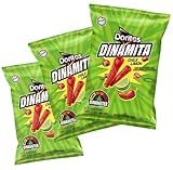 Dorito Dinamita Chile Limon, 3.5 oz (Pack of 3)