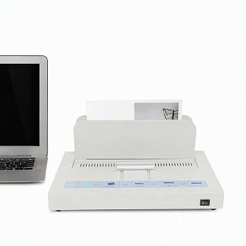 Thermal Binding Machine 1-50MM Binding Thickness 500 Sheets Capacity Metal Thermal Binder A4 Maximum Binding Length for Contract Document Invoice