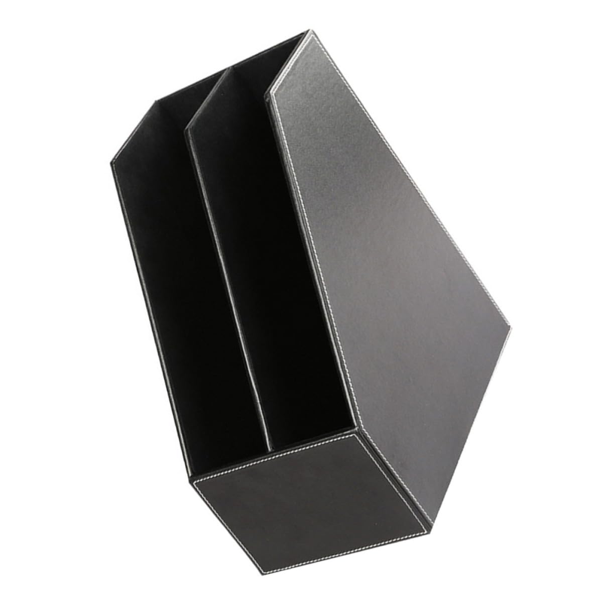 VALICLUD Scatola Organizer a Doppio Strato in Materiale Nero per Cosmetici