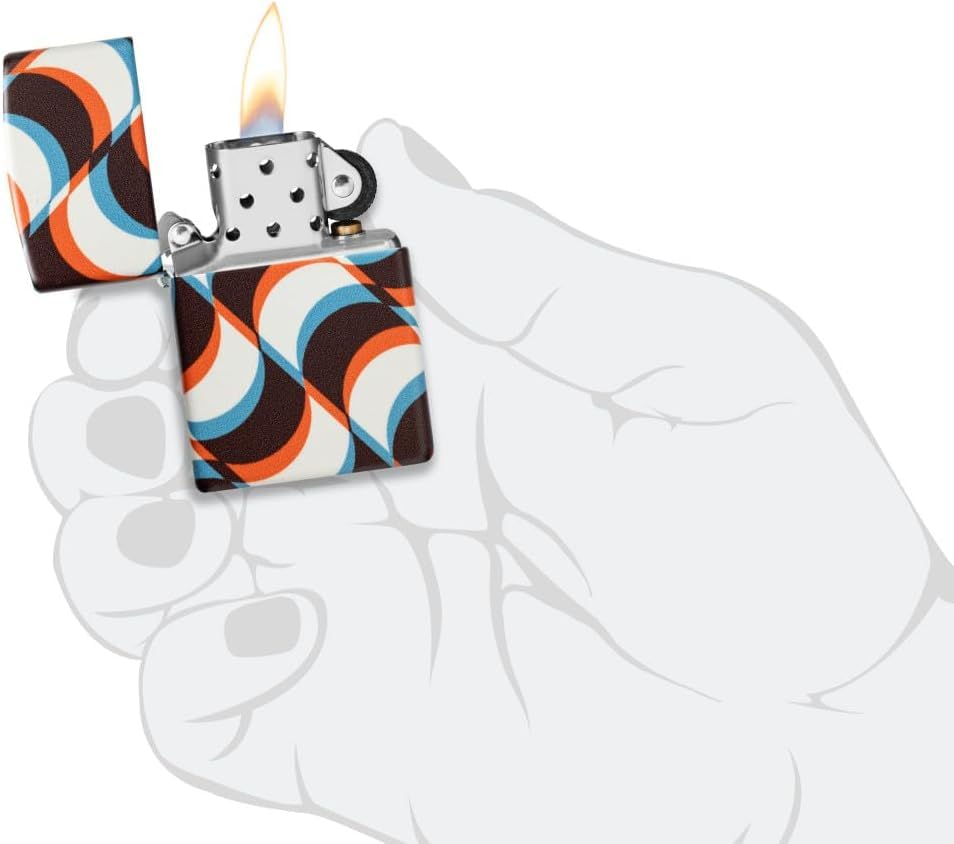 Encendedor Zippo personalizado diseño funky 540 mate miniatura 7