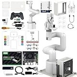 Yahboom Jetson Orin Nano Super 8GB MyCobot280 オープンソース 7DOF 協調ロボット デスクトップ教育用 アーム Python プログラミング & ROS サポート アダプティブ グリッパー ベースが付属し、UR タイプ アームを固定できます