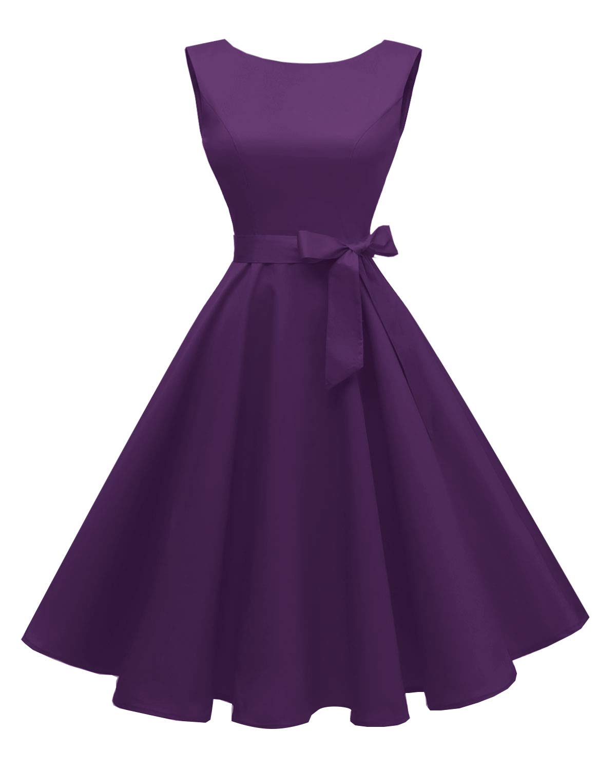 Hanpceirs Sleeveless Vintage 1950s Cocktail Dress