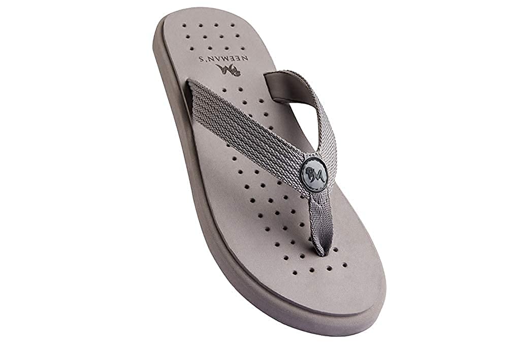 Buy Neeman's Eco Flip Flops for Men | Comfortable Outdoor Indoor  Fashionable Slippers for Boys | Rubber Flat Slip On Flexible | Everday  Comfort | Lightweight Soft Chappal (Coal Black, UK 5) at Amazon.in