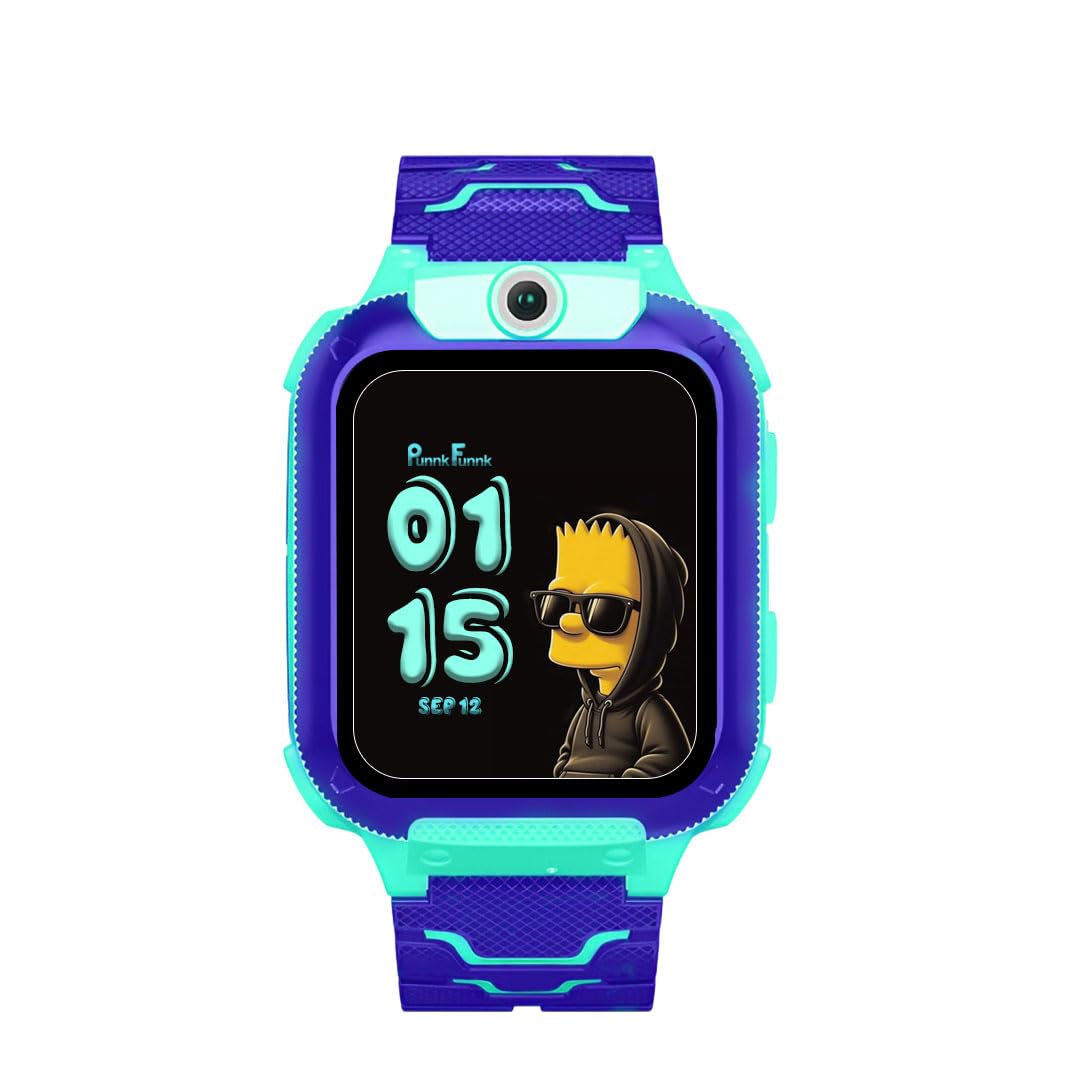PunnkFunnk Q18 Kids Smart Watch, 2G/3G Connectivity, Two-Way Calling, Voice Calling, GPS Tracker, SOS Function, Camera & Water Rasistence, Smartwatch for Kids - Boys & Girls - (Green) — Amazon image 12