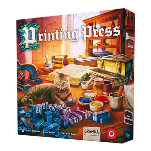 Printing Press juego de mesa familiar miniatura 1