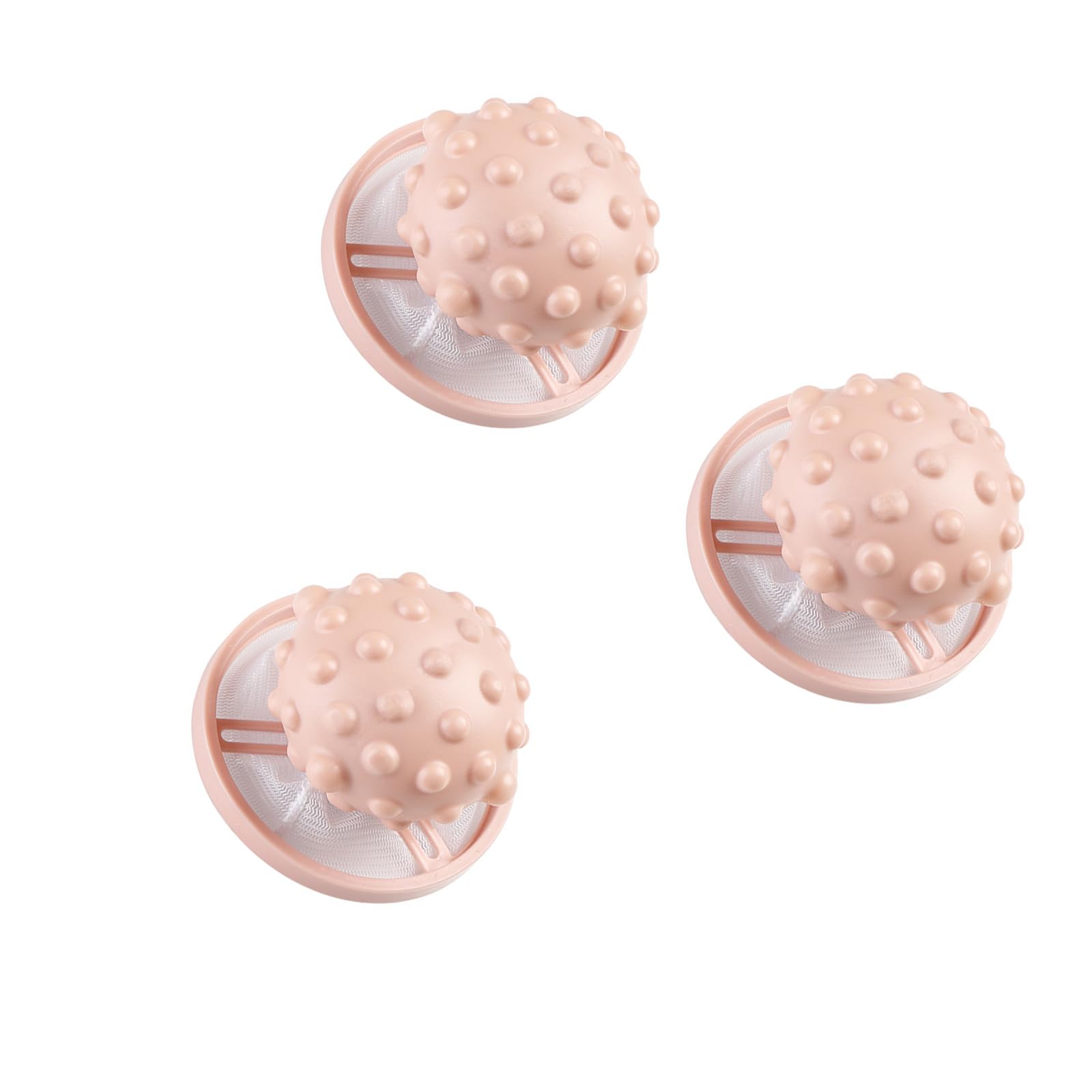 3PCS Laundry Hair Remover for Efficient Debris Catching Floating Filter Net Bag Lint Removal Tool for Washing Machine Floating Hair Filter Ball