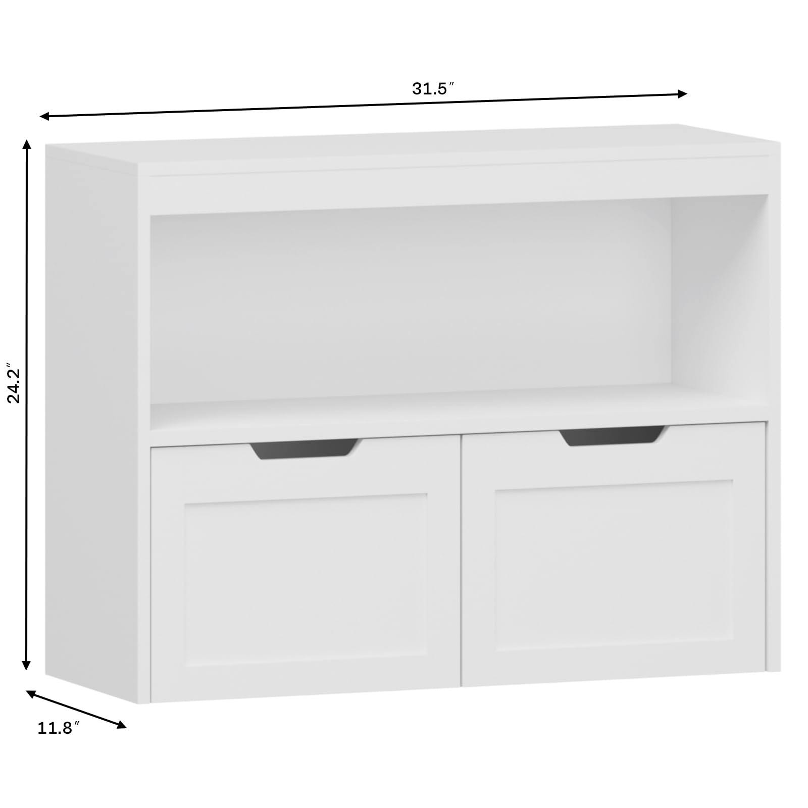 Ikebana Kids Toy Storage Cabinet and Book Organizer with Drawers for Playroom, Classroom, Nursery, School, Kindergarten