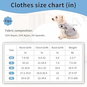 Dog Anxiety Jacket Dog Coat for Thunder Fireworks Vet Visits and Separation  Skinfriendly Dog Calming Shirt  Keep Pet Calm Anti Anxiety Vest for Dogs and Cat  Cucciolini Doodles Dog anxiety jacket dog coat for thunder fireworks vet visits and separation  skin friendly dog calming shirt  keep pet calm anti anxiety vest for dogs and cat   cucciolini doodles