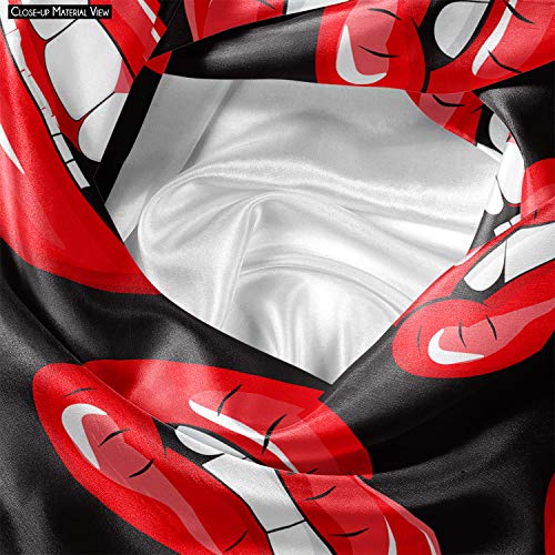 Image of ArtzFolio Lips D1 | Reusable Sack Bag | Bag for Gym, Storage, Vegetable & Travel