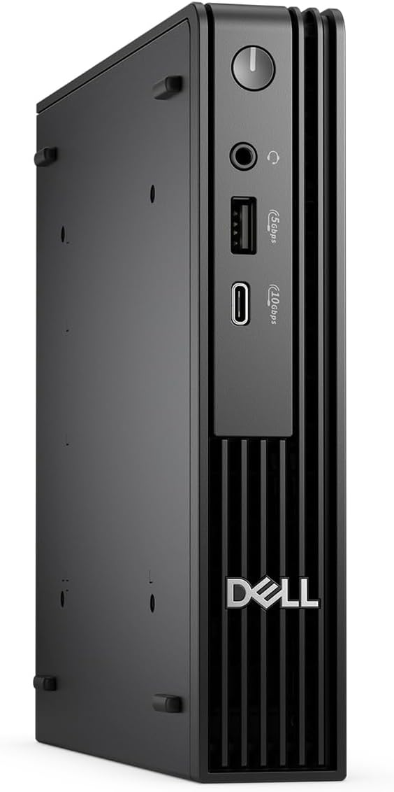 Dell PC Pro Micro BTO106_QCM1250_U500 Ultra5 235T 16GB 512SSD W11P Mini Masaüstü Bilgisayar Siyah