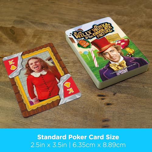 Baraja de Cartas Willy Wonka Temática Oficial miniatura 5