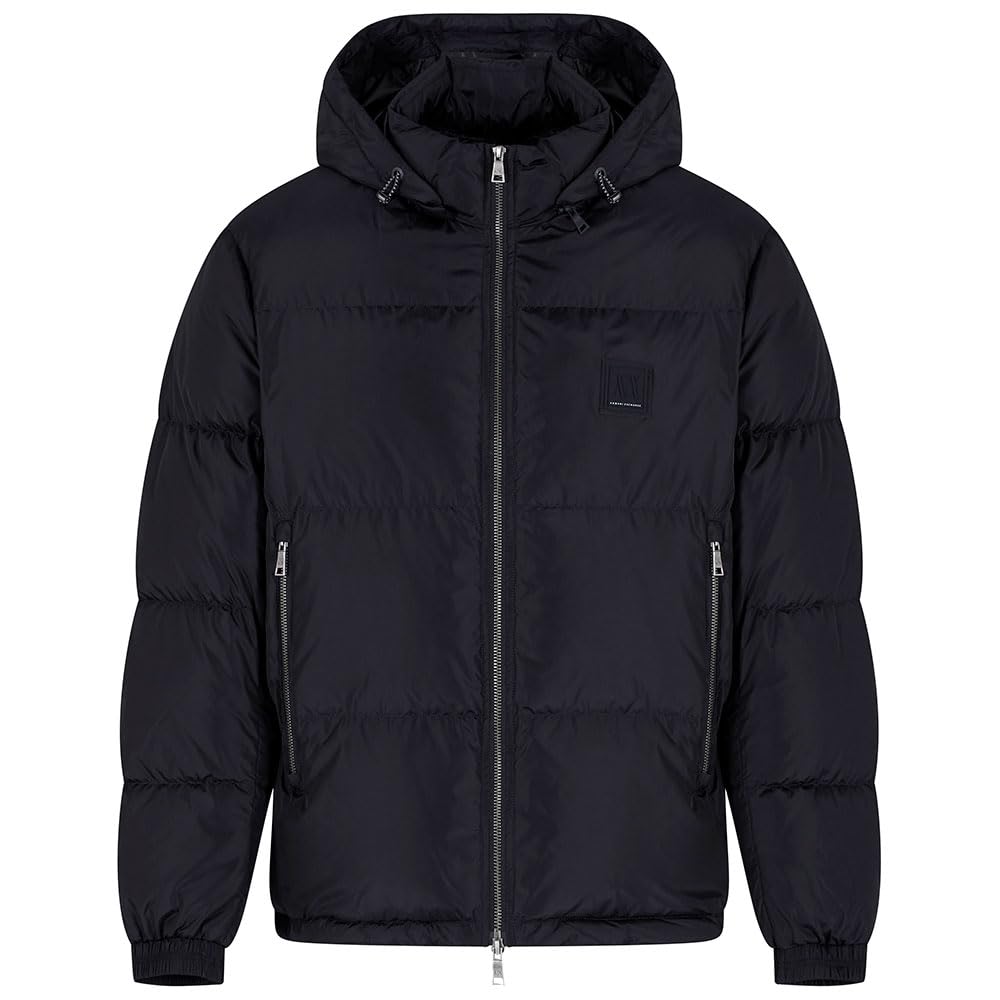 Armani Exchange Herren Icon Logo Down Puffer Jacket Jacke (1er Pack)