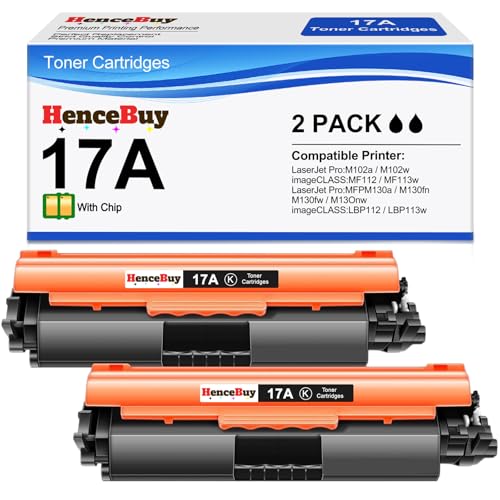 Image of 17A Black Toner Cartridge 2-Pack with Chip