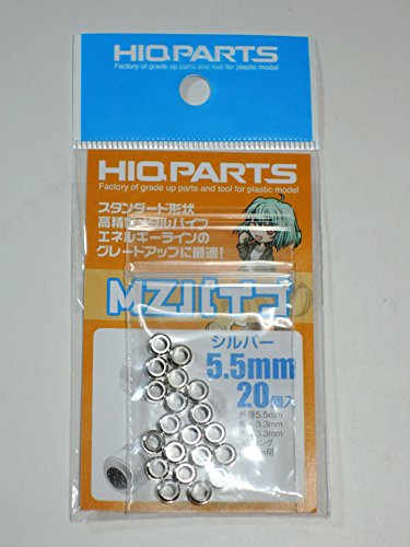 Haikyu Parts Silver 5.5mm MZ Pipe (Pack of 20)