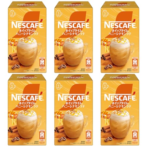 ネスカフェ ホイップタイム ハニーシナモンラテ 5P×6