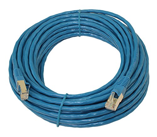 Cable Ethernet Cat7 Shielded RJ45 12.19 m Azul miniatura 2