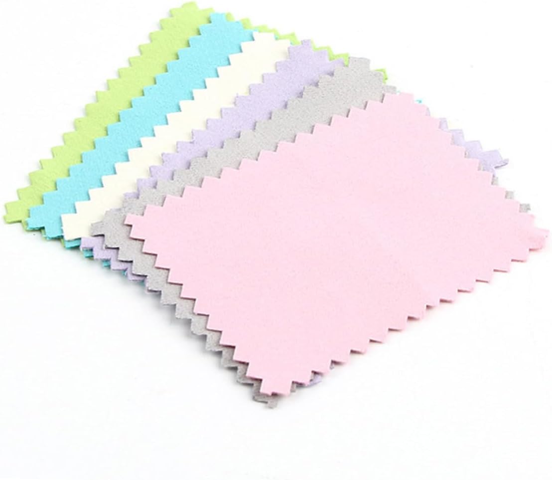 OSALADI 30Pcs Silver Polishing Cloths for Jewelry Care Durable Composite Wipe Cloth for Cleaning Oxidized Silver Gentle Design for Silverware and Jewelry Maintenance