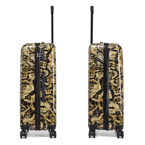 Image of InUSA Snake Print 28-Inch Hardside Spinner Luggage Lightweight & TSA Lock