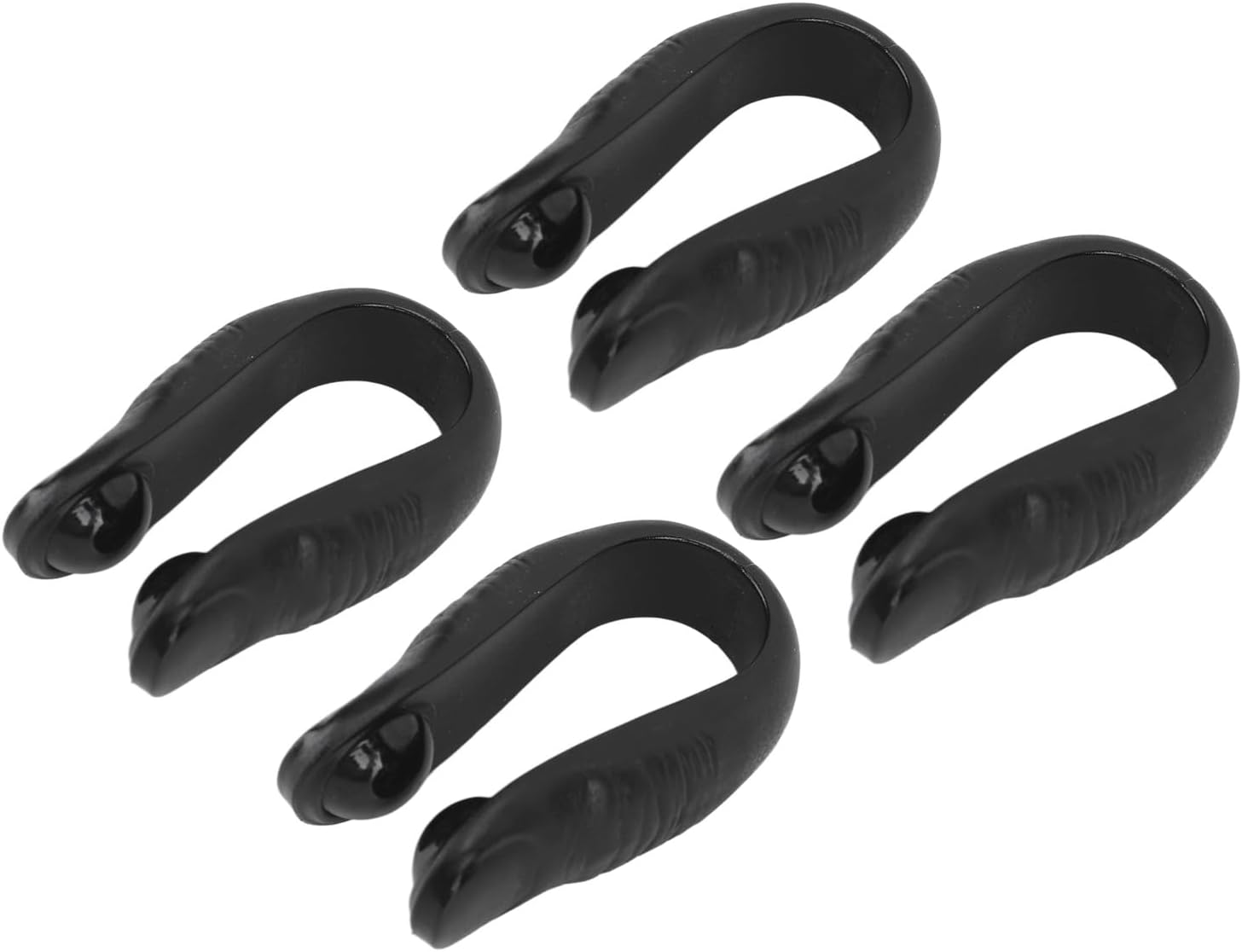 4pcs Acupressure Hand Pressure Point Clip Activating Stimulus Point Portable Universal Mini Relief Massage Clip (Black)