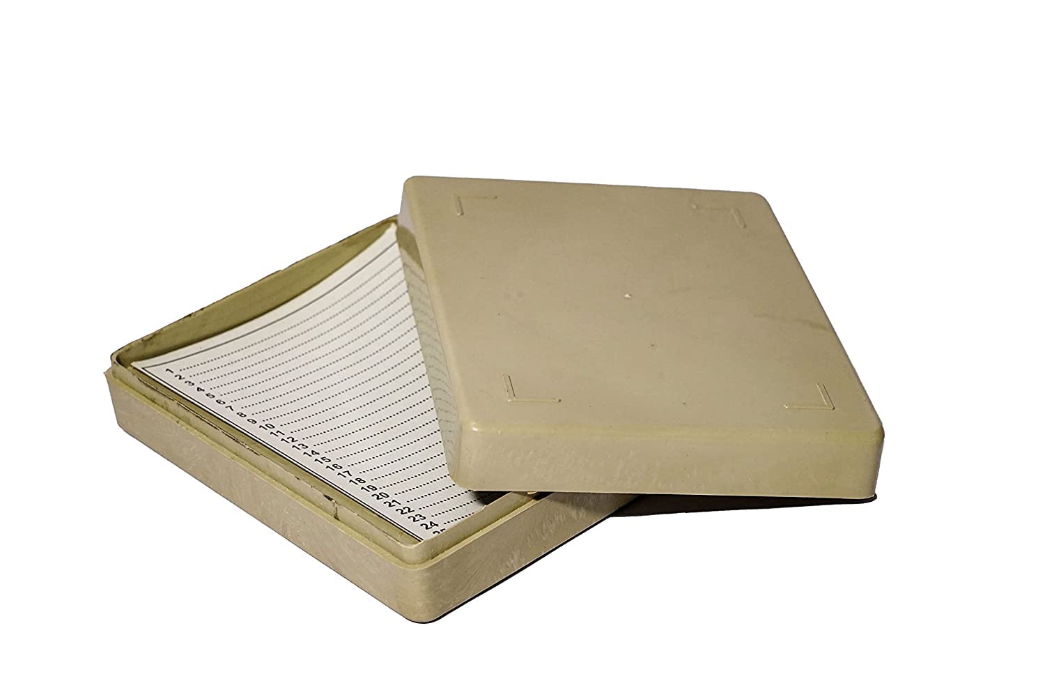 Cometek Microscope Slide Box - Polystyrene - 25 slides (B0BZZ6QN8W) Amazon Price History, Amazon Price Tracker