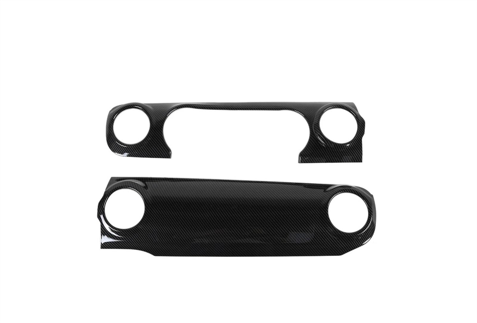 for Jeep for Wrangler JL for Gladiator JT 4XE 2018-2023 Car Center Console Dashboard Panel Decoration Cover Sticker Interior HGMGFYCX(Carbon Fiber Color)