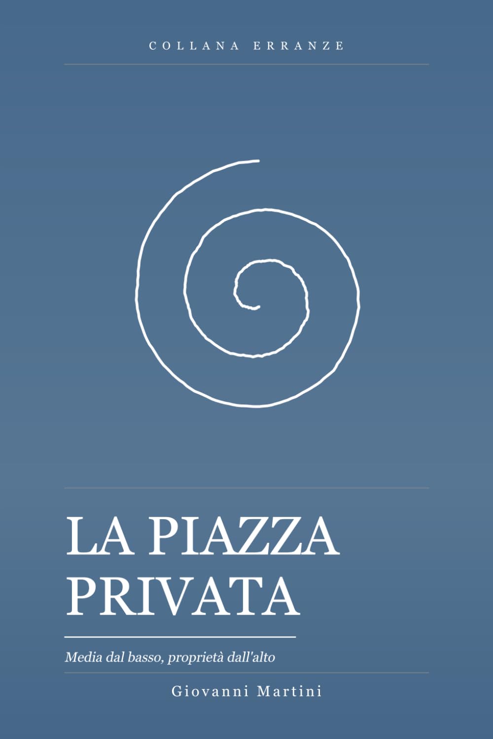La Piazza Privata: Media dal basso, proprietà dall'alto (Erranze)