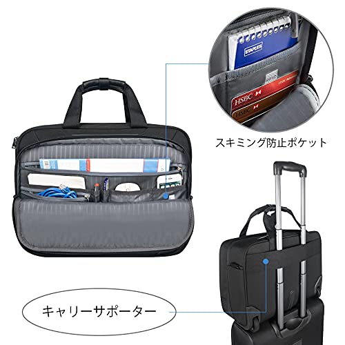 EMPSIGN ローリングブリーフケース ラップトップバッグ、17.3インチ Amazon.co.jp: EMPSIGN ローリングブリーフケース ラップトップバッグ