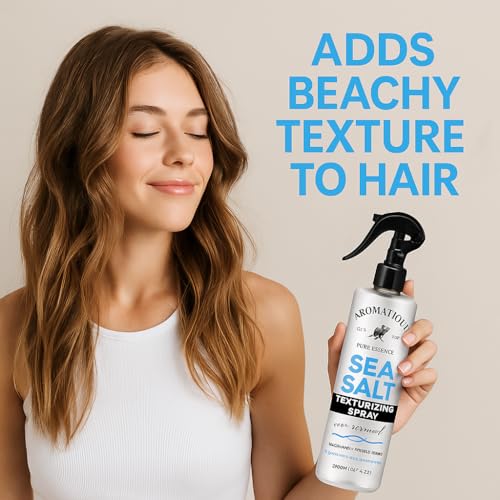 Image of Aromatique Sea Salt Spray | Texturizing & Volumizing Hair Spray for Men & Women | Matte Finish | Adds Beach Waves & Natural Texture | Lightweight Formula | No Parabens 200ml