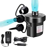 Bomba De Aire Eléctrica Portátil, 240V AC / 12V DC