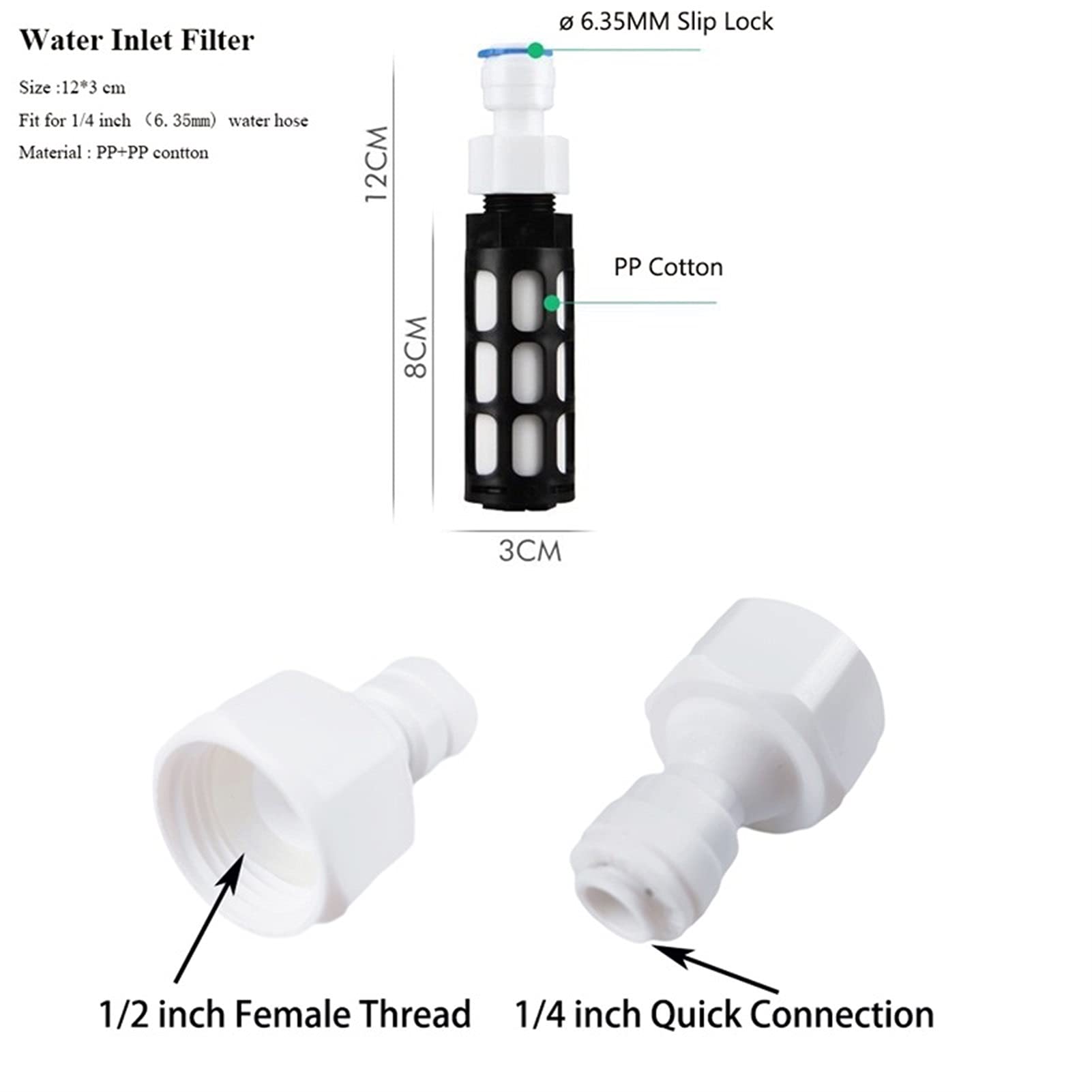 Kit de Sistema de Enfriamiento por Nebulización con Bomba, Sistema de Nebulizacion para Exteriores Terrazas Jardín Patio, Kits de Riego por Goteo para Césped, Flor, Invernadero (Size : 15m/49.2ft)