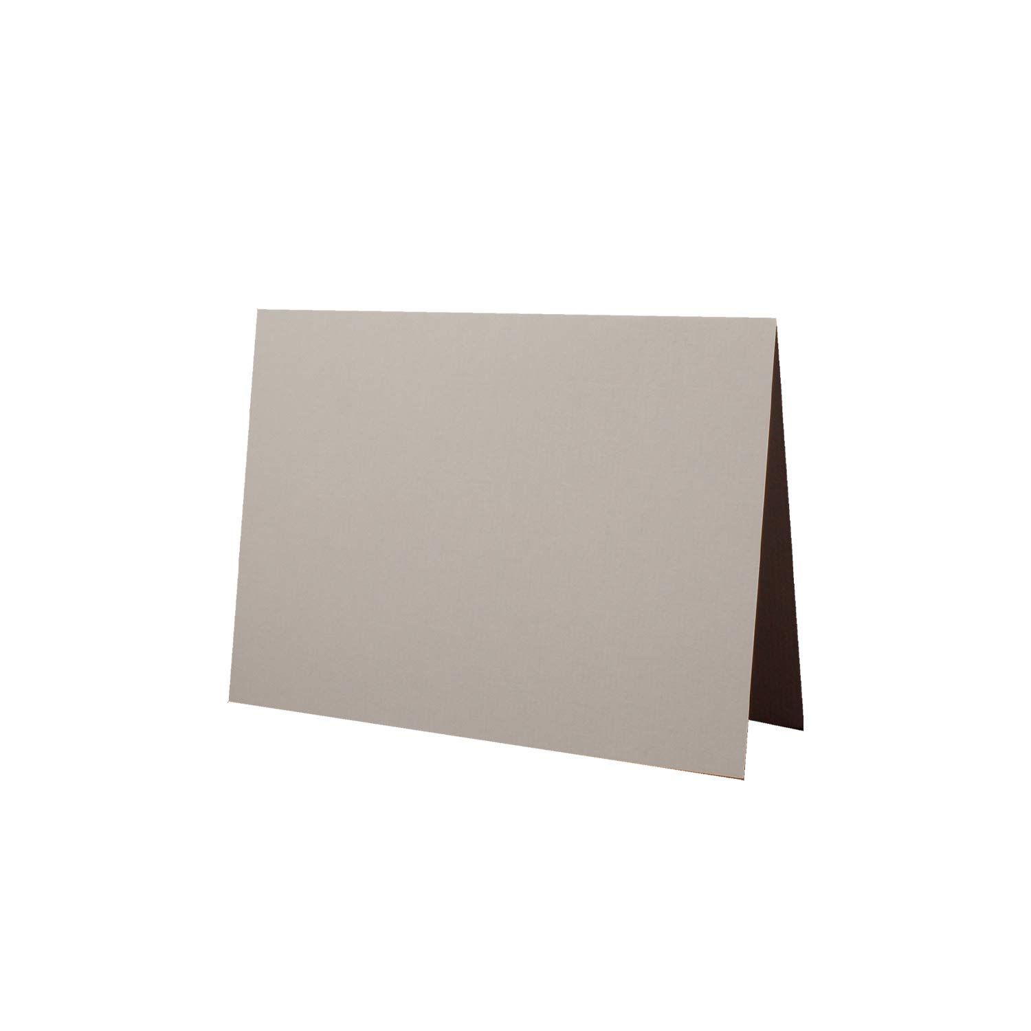 75 x Kartenpaket mit gefütterten Brief-Umschlägen - gerippt - DIN A6/C6 - Taupe - 10,5 x 14,8 cm - Nassklebung - NEUSER PAPIER