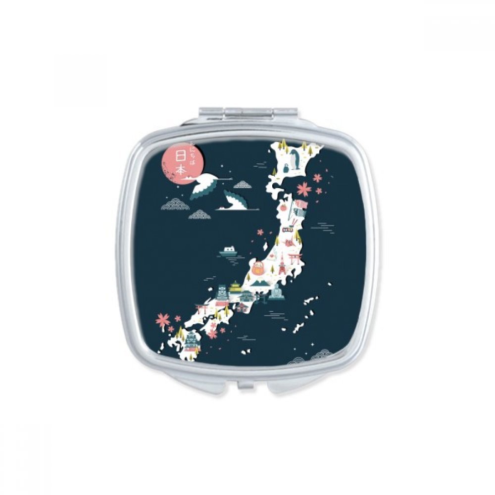 Miroir compact mignon à offrir en petit cadeau traditionnel